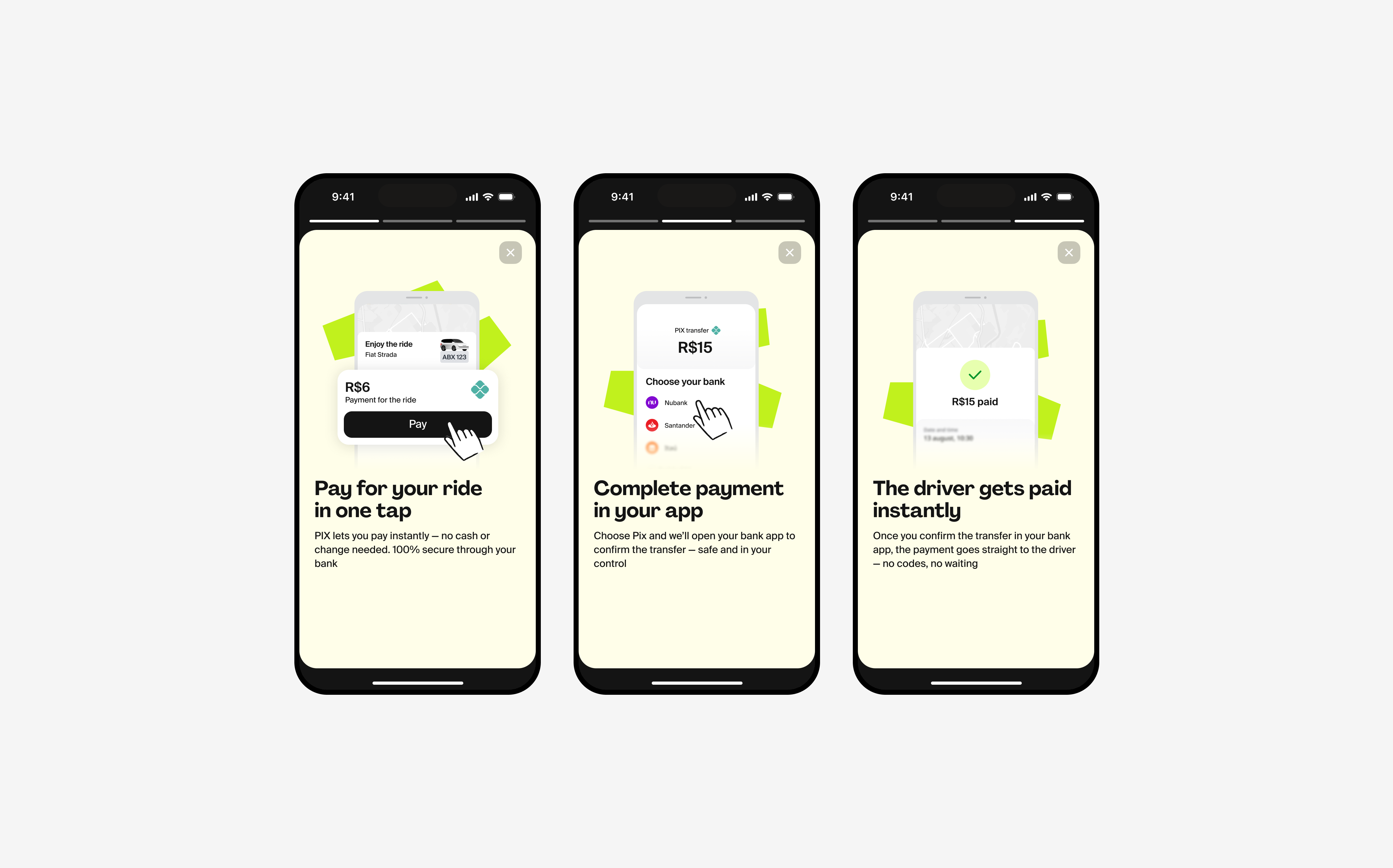 Payment activation onboarding